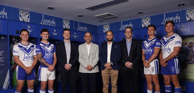Future Form officially welcomed on the Bulldogs NRL Jersey