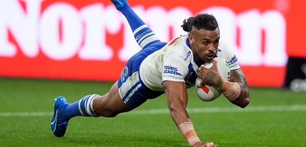 Storm steal late victory to deny brave Bulldogs effort