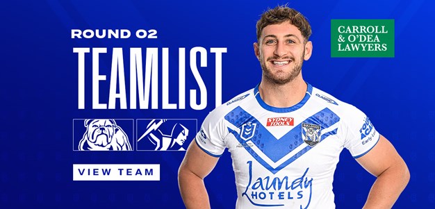 Round 2 Team News: Side finalised for Storm encounter